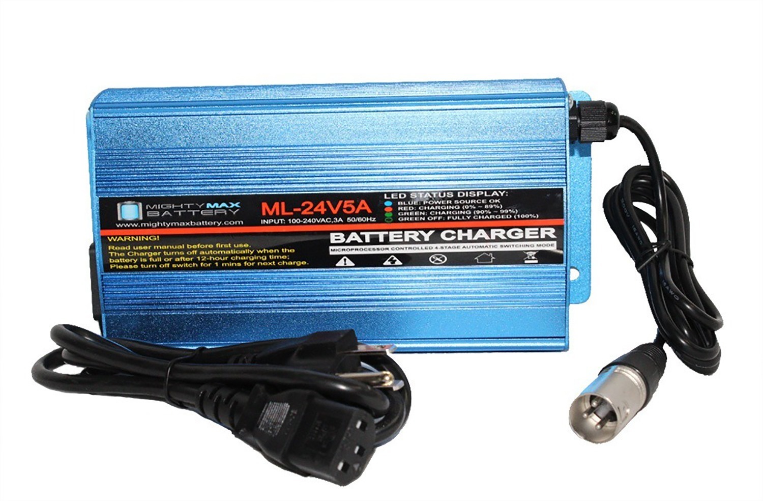 Ml 24v5a Charger Mighty Max Battery