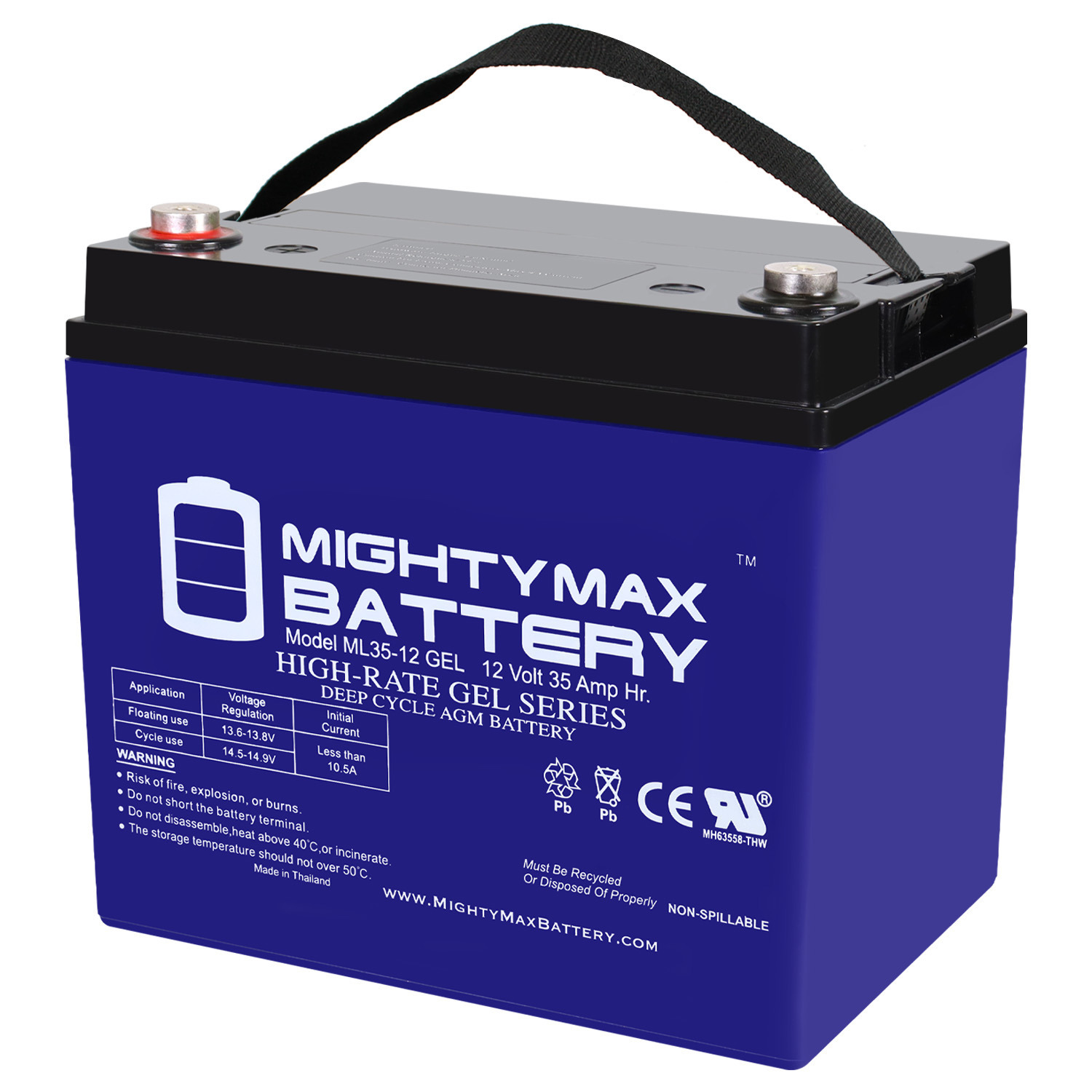 12v 35ah Battery For Ml35 12gel 12v 35ah Battery For Ml35 12gel
